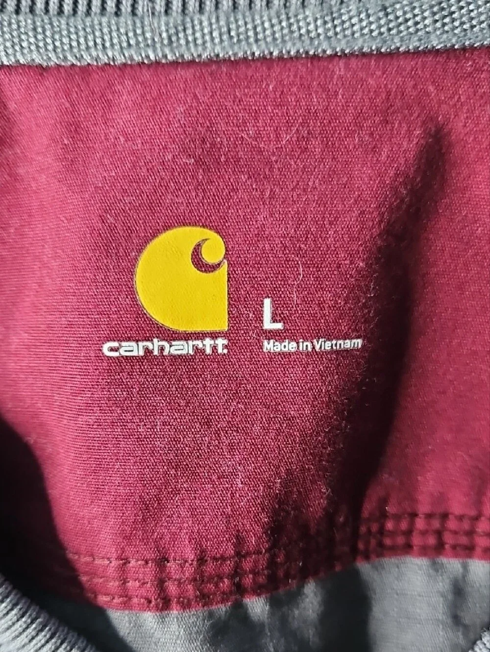Carhartt Men’s Gray Bomber-Style Lightweight Utility Jacket Large